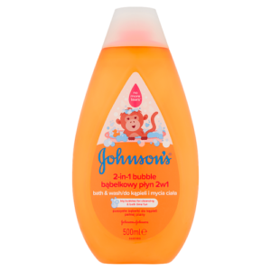 Johnson’s Bąbelkowy płyn do kąpieli i mycia ciała 2w1 500 ml
