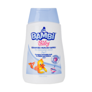 Bambi szampon z płynem do kąpieli dla dzieci 2w1 300 ml