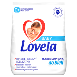 Lovela Baby Hipoalergiczny proszek do prania do bieli 1,3 kg (13 prań)